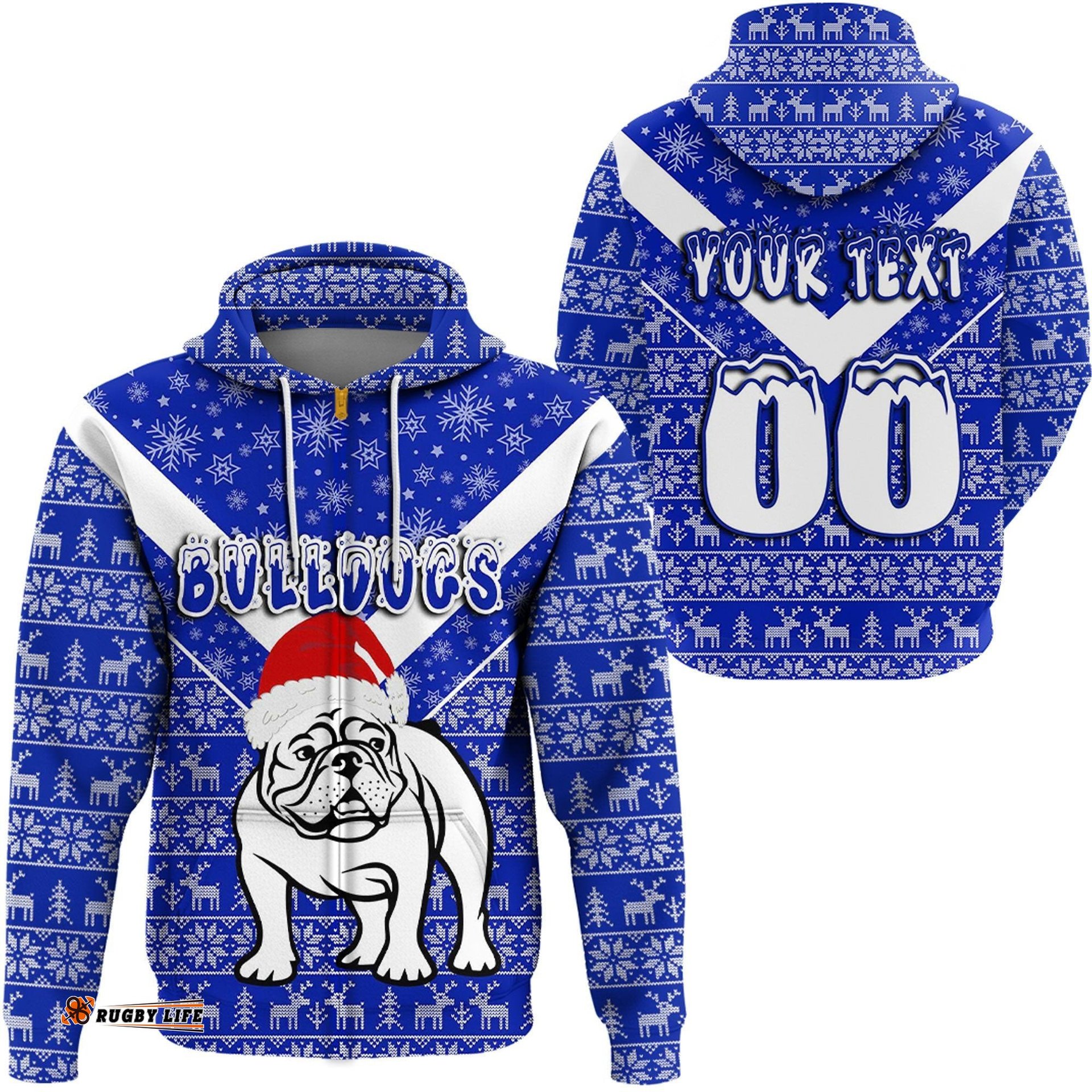 custom vibe hoodie clothing canterbury bankstown bulldogs aboriginal tattoo zip hoodie
