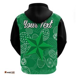 custom personalised melbourne stars cricket happy easter day zip up and pullover hoodie simple style