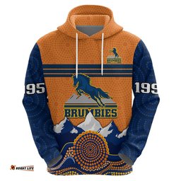 brumbies rugby 1995 super indigenous version hoodie