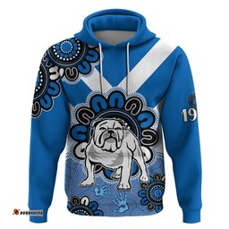 custom personalised nrl canterbury bankstown bulldogs rugby berries 1935 aboriginal hoodie
