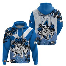 custom personalised nrl canterbury bankstown bulldogs rugby berries 1935 aboriginal hoodie