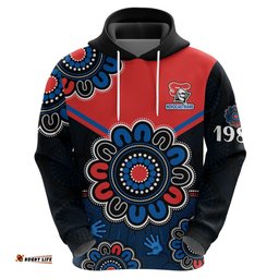 custom personalised nrl newcastle knights rugby novocastrians 1987 aboriginal hoodie