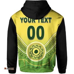 custom personalised and number australia cricket mens t20 world cup hoodie