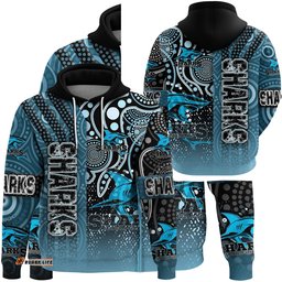 vibe hoodie clothing cronulla sutherland sharks sporty style zip hoodie