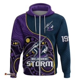storm rugby hoodie est 1997 indigenous art