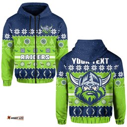 custom personalised raiders christmas hoodie the green machine aboriginal art merry xmas