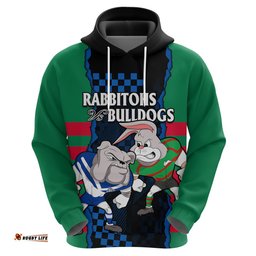 nrl combine rabbitohs and bulldogs hoodie