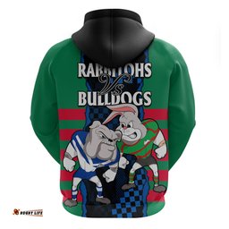 nrl combine rabbitohs and bulldogs hoodie