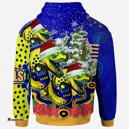parramatta eels rugby christmas hoodie custom christmas super eels squad indigenous hoodie
