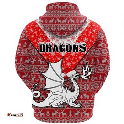 vibe hoodie clothing st george illawarra dragons christmas hoodie