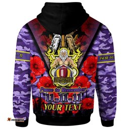 storm rugby hoodie custom remembrance day pause to remember hoodie