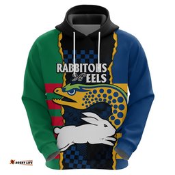 nrl combine rabbitohs and eels hoodie