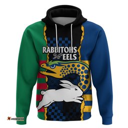 nrl combine rabbitohs and eels hoodie