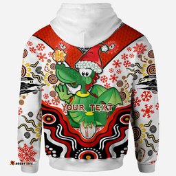 st george rugby christmas hoodie custom christmas green dragons indigenous hoodie