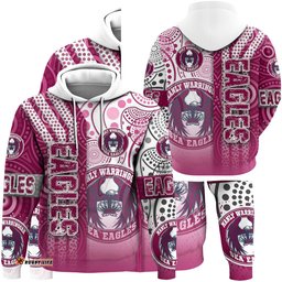 vibe hoodie clothing manly warringah sea eagles sporty style zip hoodie