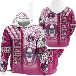 vibe hoodie clothing manly warringah sea eagles sporty style zip hoodie