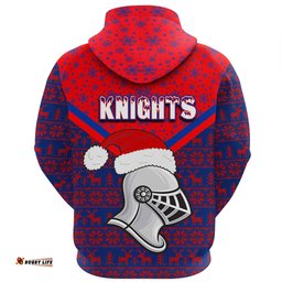 vibe hoodie clothing newcastle knights christmas zip hoodie