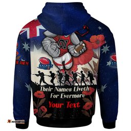 knights rugby hoodie custom remember them red poppy flowers hoodie
