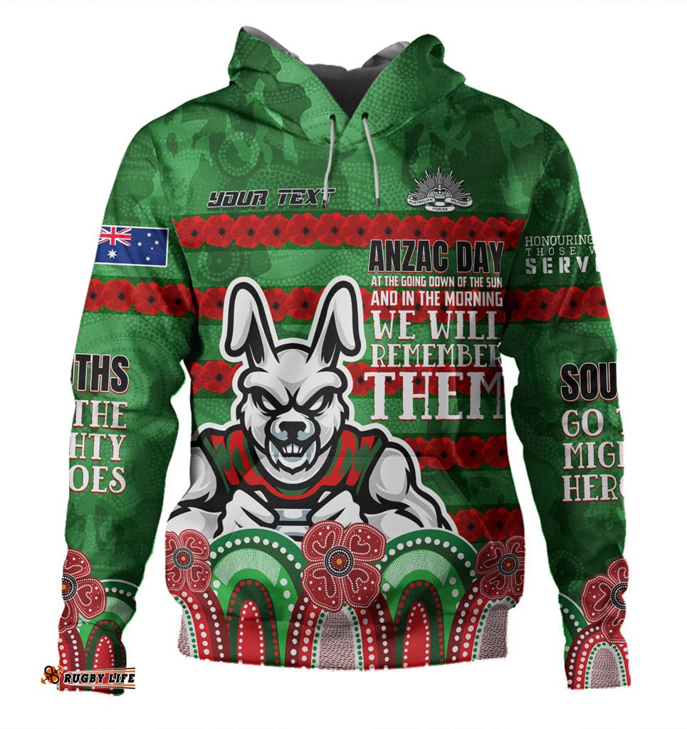 australia south of sydney anzac custom hoodie go the mighty heroes hoodie