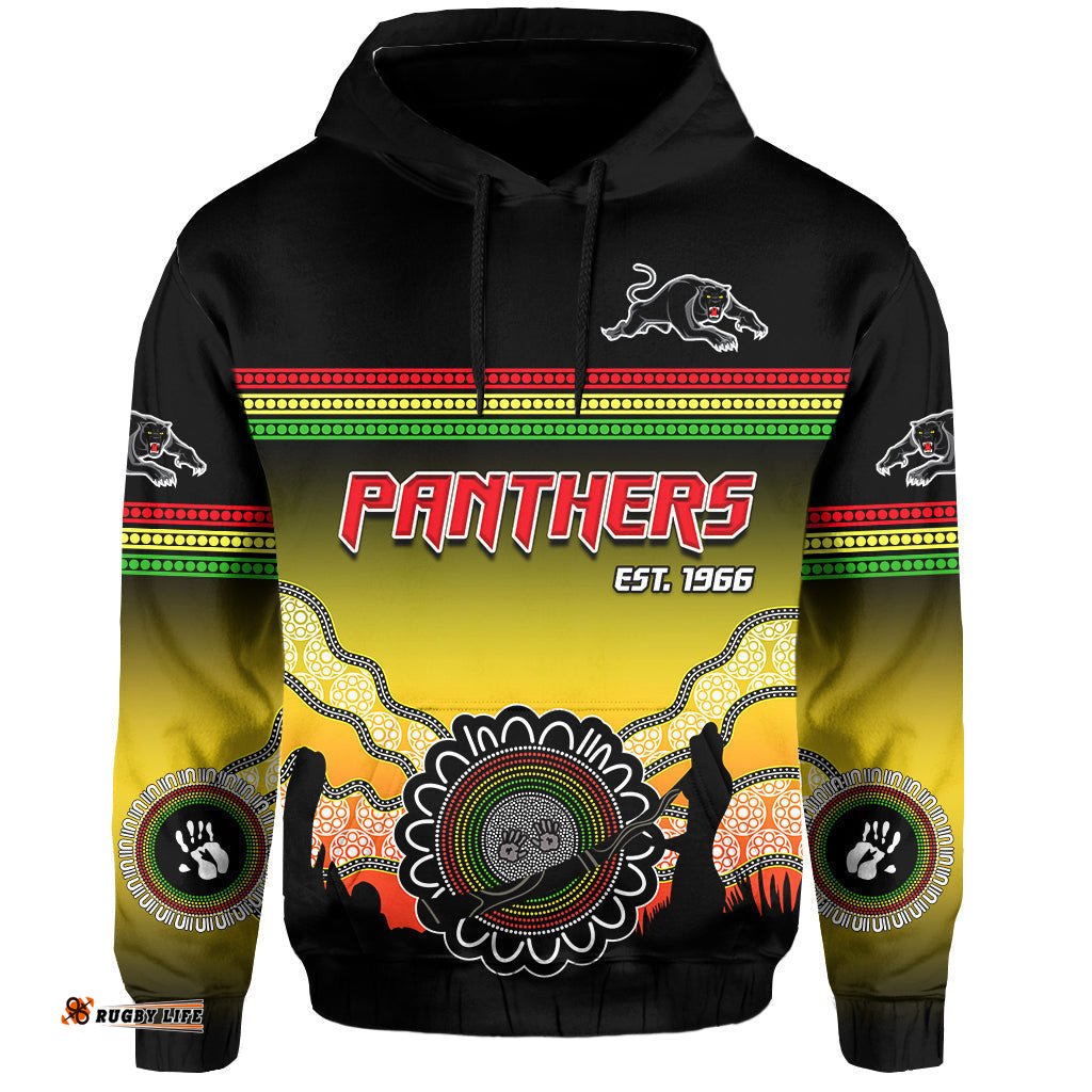 panthers hoodie go the mighty penrith aboriginal