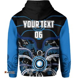 custom personalised and number adelaide strikers hoodie cricket dot aboriginal