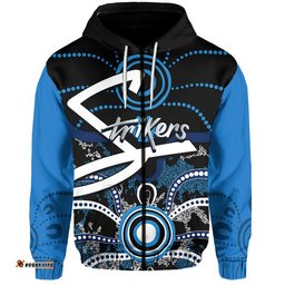 custom personalised and number adelaide strikers hoodie cricket dot aboriginal