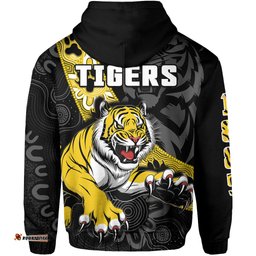 richmond football hoodie tigers 1885 indigenous basic style