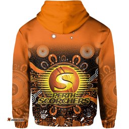 perth scorchers hoodie aboriginal sunshine