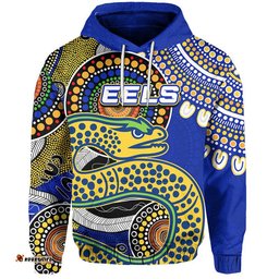 custom personalised eels nrl aboriginal hoodie