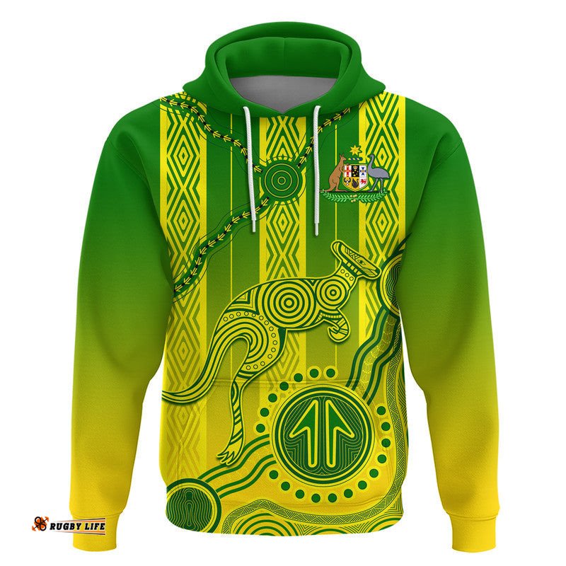australia soccer zip up and pullover hoodie go aussie socceroos with kangaroo