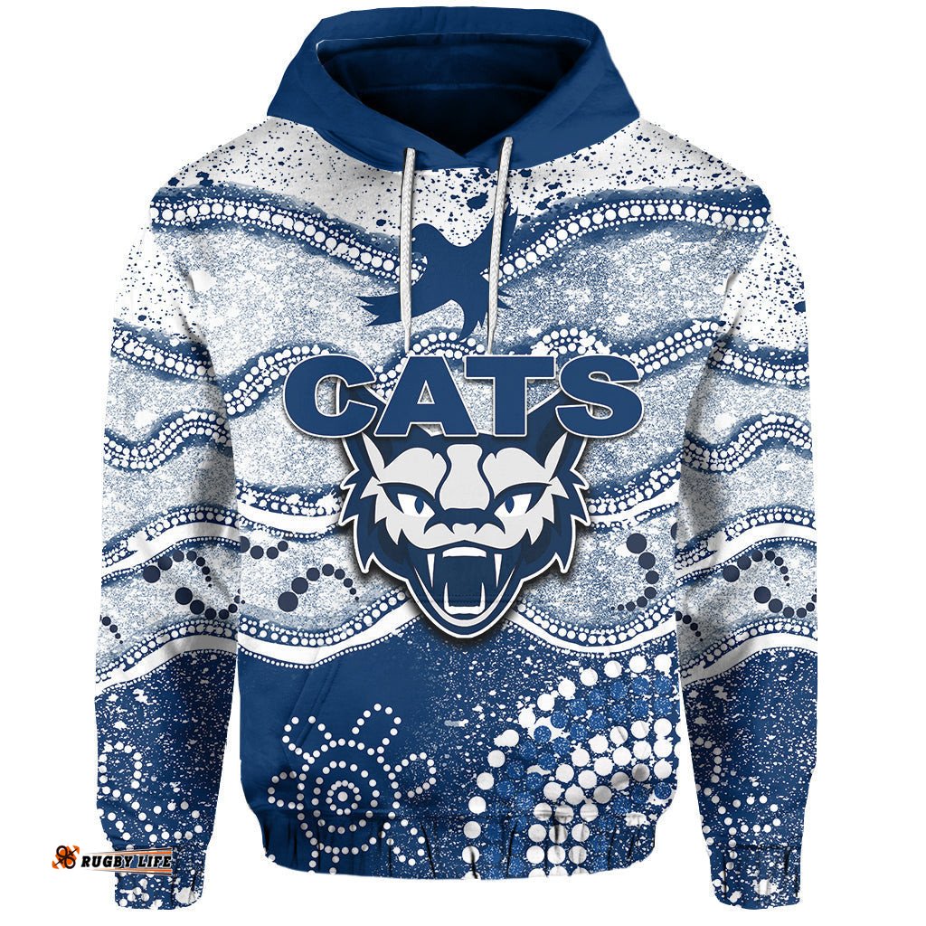 Cats Hoodie Aboriginal Grunge Style