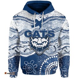 Cats Hoodie Aboriginal Grunge Style