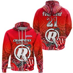 custom personalised melbourne renegades champions zip up and pullover hoodie lizard indigenous aboriginal