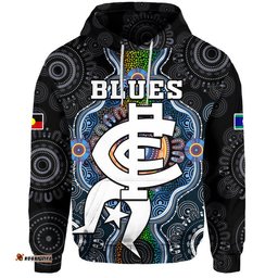 blues football naidoc week zip up and pullover hoodie indigenous