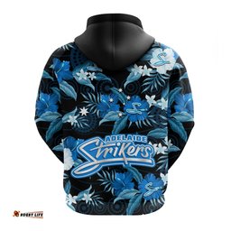adelaide strikers cricket hoodie aboriginal art mix tropical flowers