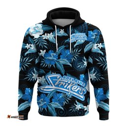adelaide strikers cricket hoodie aboriginal art mix tropical flowers