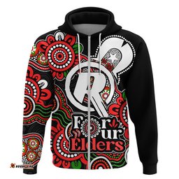 custom personalised melbourne renegades cricket zip up and pullover hoodie naidoc torres strait for our elders