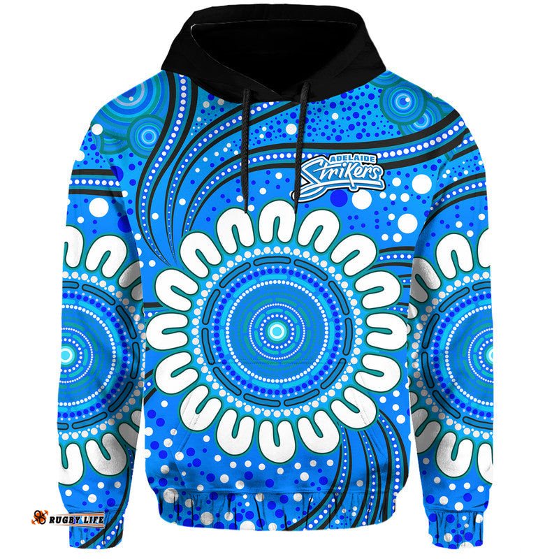 custom personalised adelaide strikers cricket zip up and pullover hoodie aboriginal