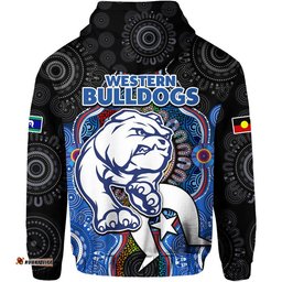 western bulldogs football naidoc week zip up and pullover hoodie indigenous