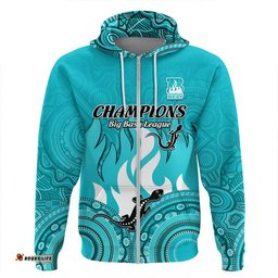 brisbane heat cricket champions zip up and pullover hoodie lizard indigenous aboriginal