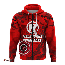 melbourne renegades anzac day aboriginal hoodie