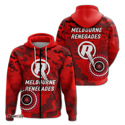 melbourne renegades anzac day aboriginal hoodie