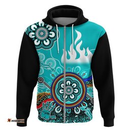 brisbane heat zip up and pullover hoodie cricket indigenous aboriginal lizard version