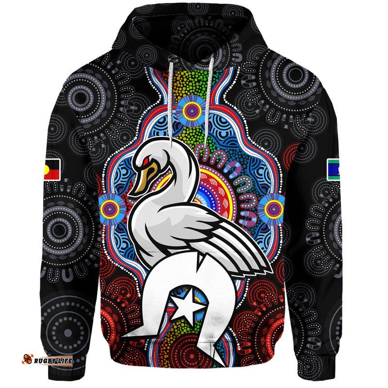 swans football naidoc week zip up and pullover hoodie indigenous