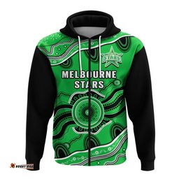 stars cricket hoodie melbourne aboriginal painting