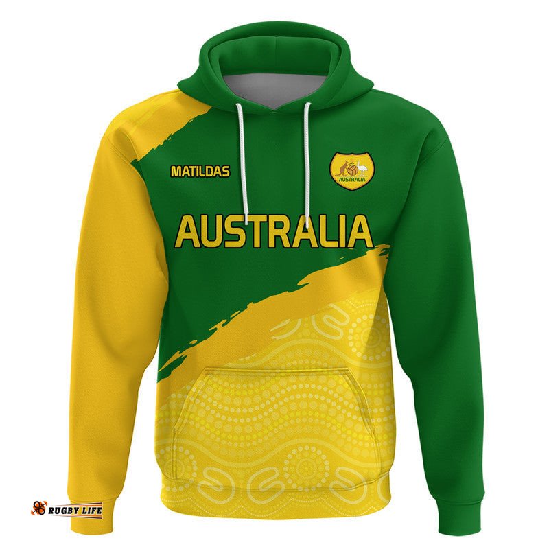 australia soccer zip up and pullover hoodie world cup football matildas female socceroos
