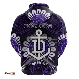 dockers football zip up and pullover hoodie boomerang indigenous dots