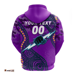 custom personalised storm rugby anzac day camouflage indigenous art hoodie