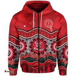 custom text and number renegades cricket anzac hoodie melbourne poppy aboriginal camouflage