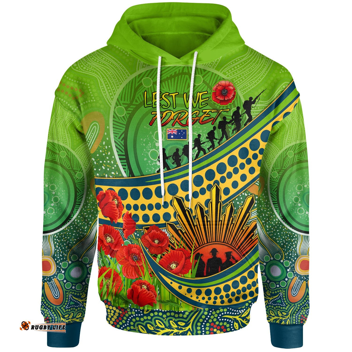 australia parramatta anzac hoodie custom to all the unselfish heroes hoodie
